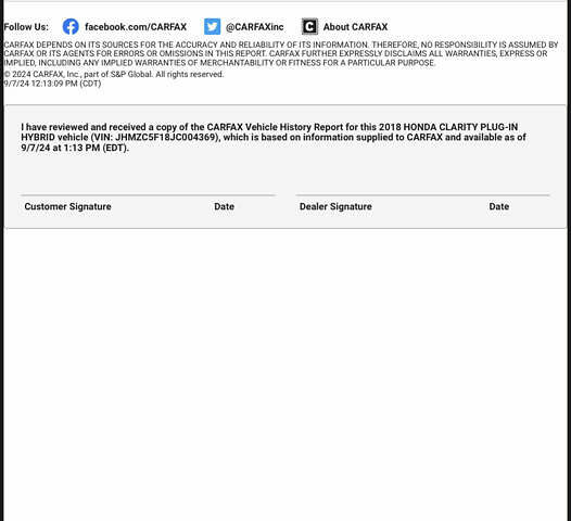 Серый Хонда Клерити, объемом двигателя 1.5 л и пробегом 198 тыс. км за 15500 $, фото 13 на Automoto.ua