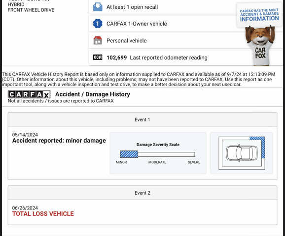 Серый Хонда Клерити, объемом двигателя 1.5 л и пробегом 198 тыс. км за 15500 $, фото 16 на Automoto.ua
