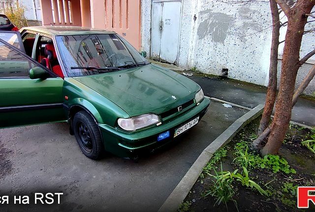 Зеленый Хонда Концерто, объемом двигателя 1.6 л и пробегом 324 тыс. км за 1600 $, фото 1 на Automoto.ua