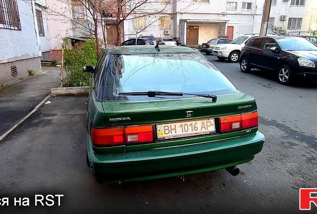 Зеленый Хонда Концерто, объемом двигателя 1.6 л и пробегом 324 тыс. км за 1600 $, фото 5 на Automoto.ua