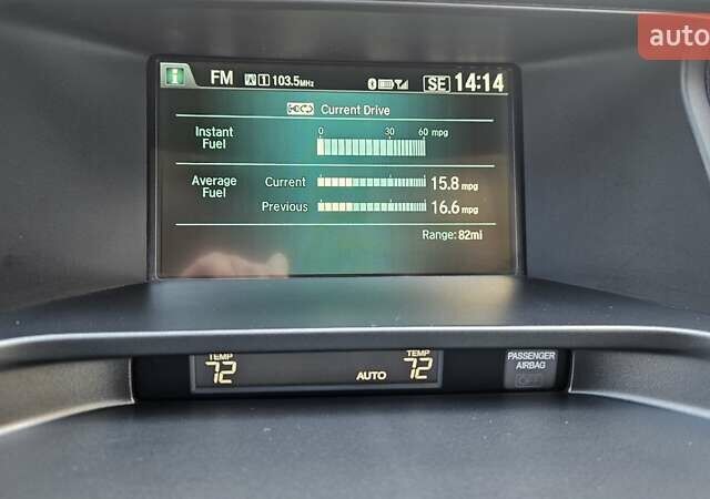 Красный Хонда Кросстур, объемом двигателя 3.5 л и пробегом 129 тыс. км за 14350 $, фото 3 на Automoto.ua