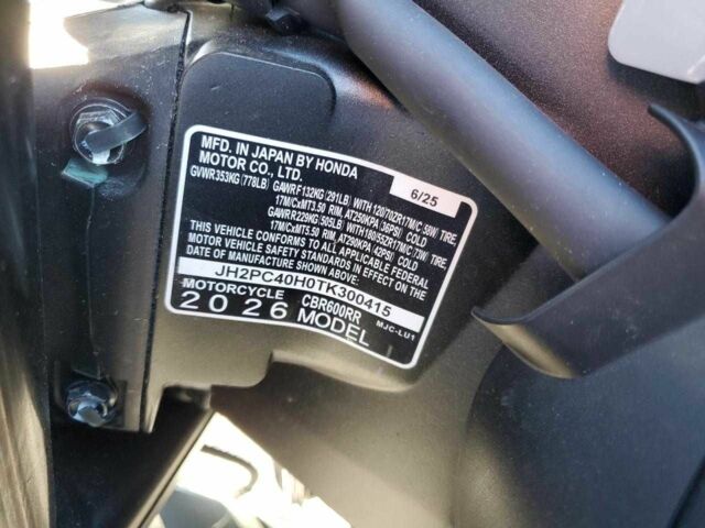 Хонда Другая, объемом двигателя 0.6 л и пробегом 0 тыс. км за 3100 $, фото 8 на Automoto.ua