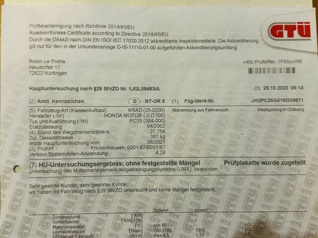 Хонда Другая, объемом двигателя 0.6 л и пробегом 0 тыс. км за 5200 $, фото 23 на Automoto.ua