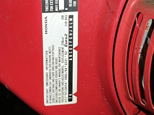 Красный Хонда ЕМ, объемом двигателя 0.27 л и пробегом 5 тыс. км за 1182 $, фото 5 на Automoto.ua