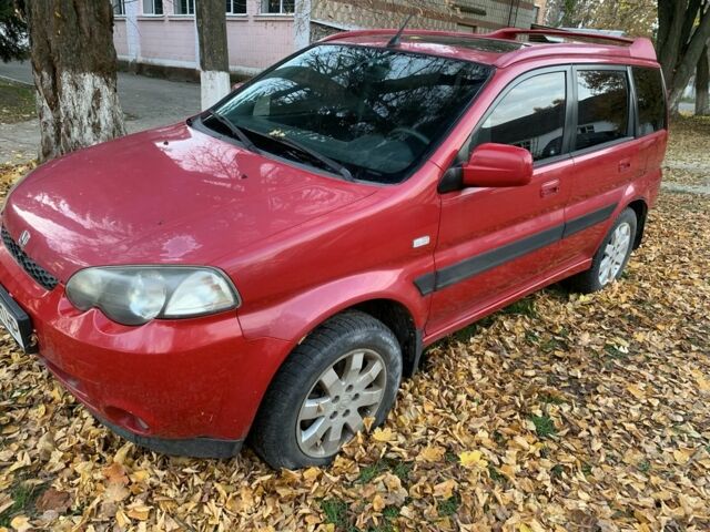 Красный Хонда ХРВ, объемом двигателя 1.6 л и пробегом 246 тыс. км за 4500 $, фото 1 на Automoto.ua