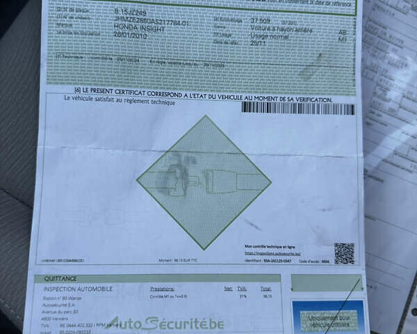 Красный Хонда Инсайт, объемом двигателя 1.3 л и пробегом 37 тыс. км за 8499 $, фото 64 на Automoto.ua