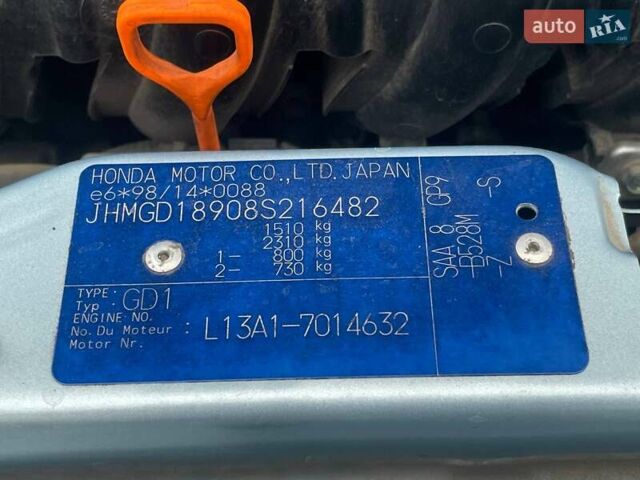 Синий Хонда Джаз, объемом двигателя 1.4 л и пробегом 114 тыс. км за 6699 $, фото 11 на Automoto.ua