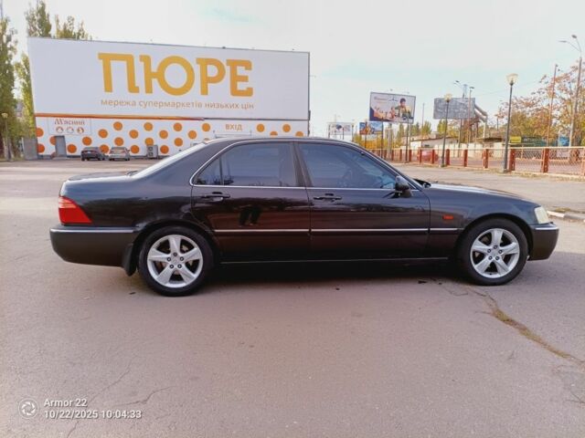 Черный Хонда Легенд, объемом двигателя 3.5 л и пробегом 320 тыс. км за 3500 $, фото 7 на Automoto.ua