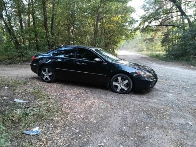 Черный Хонда Легенд, объемом двигателя 3.5 л и пробегом 230 тыс. км за 4900 $, фото 2 на Automoto.ua