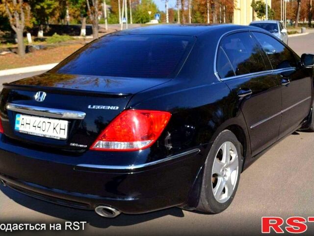 Черный Хонда Легенд, объемом двигателя 3.5 л и пробегом 236 тыс. км за 10111 $, фото 1 на Automoto.ua