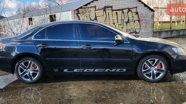 Черный Хонда Легенд, объемом двигателя 3.47 л и пробегом 340 тыс. км за 6800 $, фото 3 на Automoto.ua