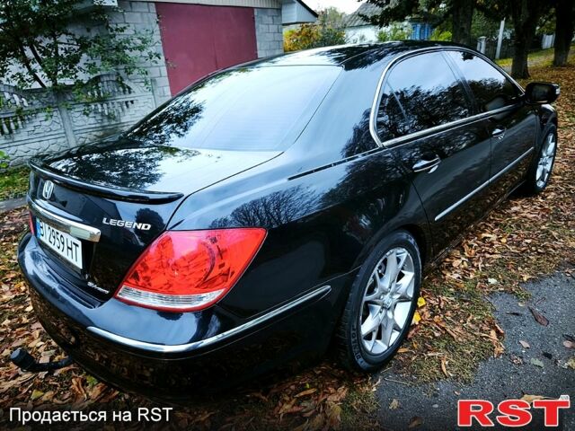 Черный Хонда Легенд, объемом двигателя 3.5 л и пробегом 280 тыс. км за 5000 $, фото 1 на Automoto.ua