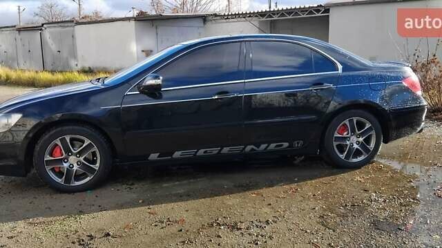 Черный Хонда Легенд, объемом двигателя 3.47 л и пробегом 340 тыс. км за 6800 $, фото 23 на Automoto.ua