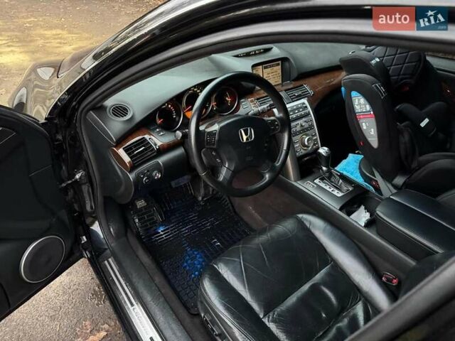 Черный Хонда Легенд, объемом двигателя 3.47 л и пробегом 262 тыс. км за 6999 $, фото 4 на Automoto.ua
