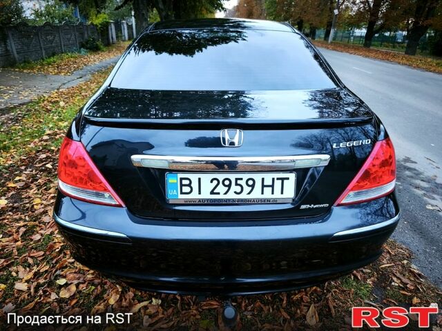 Черный Хонда Легенд, объемом двигателя 3.5 л и пробегом 280 тыс. км за 5000 $, фото 3 на Automoto.ua