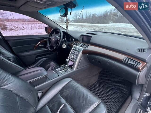 Черный Хонда Легенд, объемом двигателя 3.5 л и пробегом 330 тыс. км за 4500 $, фото 48 на Automoto.ua