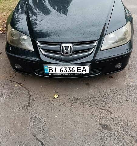 Черный Хонда Легенд, объемом двигателя 3.5 л и пробегом 210 тыс. км за 3500 $, фото 7 на Automoto.ua