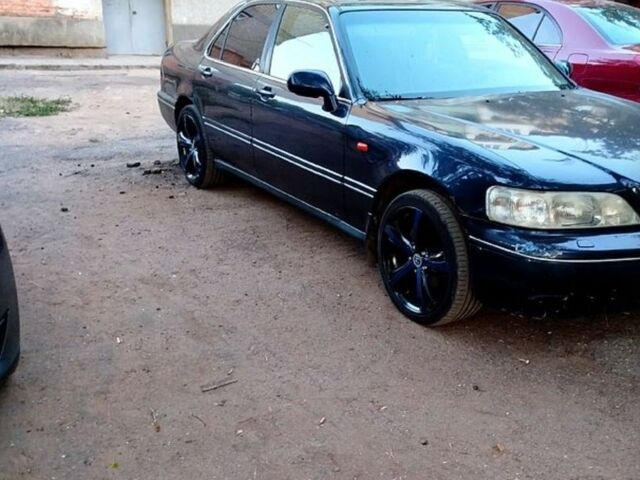 Синий Хонда Легенд, объемом двигателя 3.5 л и пробегом 170 тыс. км за 2600 $, фото 5 на Automoto.ua