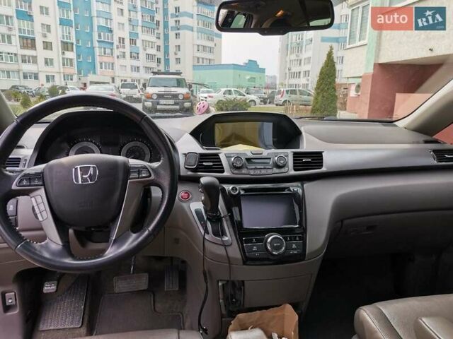 Черный Хонда Одиссей, объемом двигателя 3.5 л и пробегом 105 тыс. км за 16900 $, фото 6 на Automoto.ua