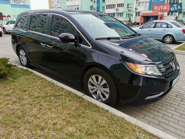 Черный Хонда Одиссей, объемом двигателя 3.5 л и пробегом 105 тыс. км за 16900 $, фото 1 на Automoto.ua