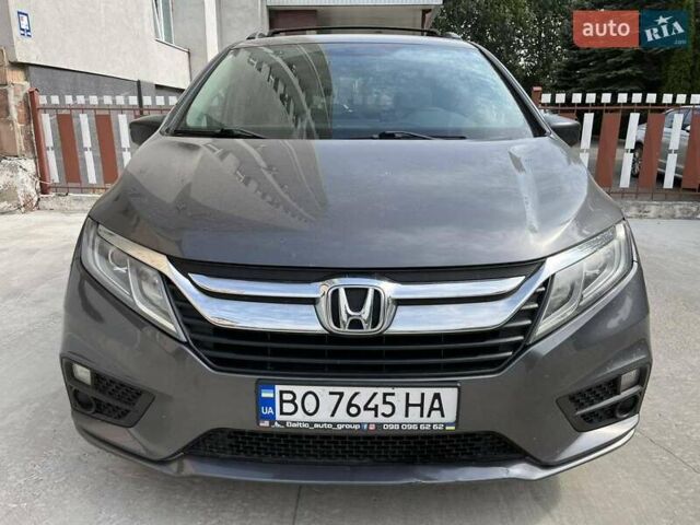 Серый Хонда Одиссей, объемом двигателя 3.47 л и пробегом 55 тыс. км за 23900 $, фото 2 на Automoto.ua