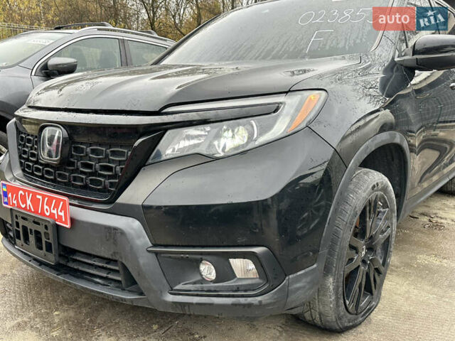 Черный Хонда Пасспорт, объемом двигателя 3.5 л и пробегом 113 тыс. км за 15700 $, фото 6 на Automoto.ua