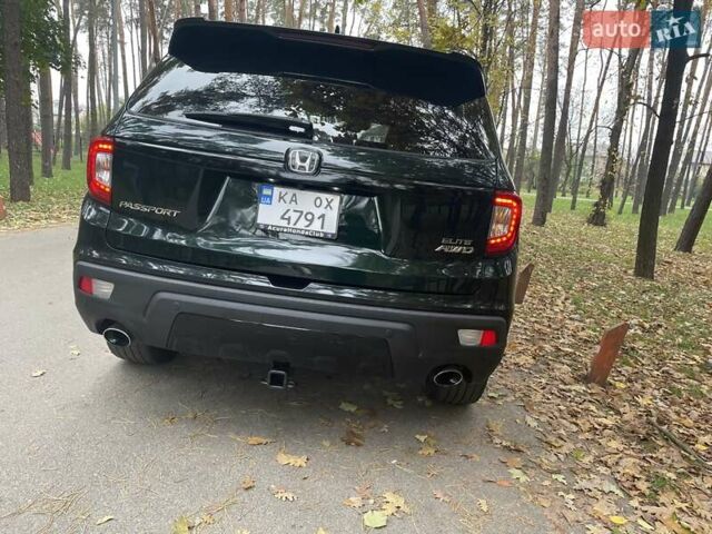 Зеленый Хонда Пасспорт, объемом двигателя 3.47 л и пробегом 78 тыс. км за 26200 $, фото 6 на Automoto.ua