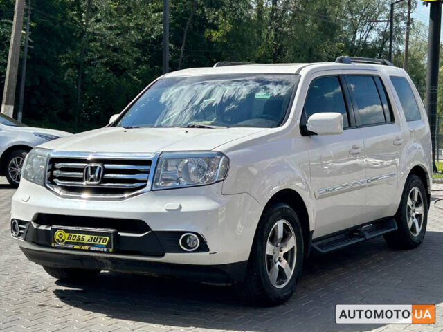 Белый Хонда Пилот, объемом двигателя 3.5 л и пробегом 170 тыс. км за 17000 $, фото 2 на Automoto.ua