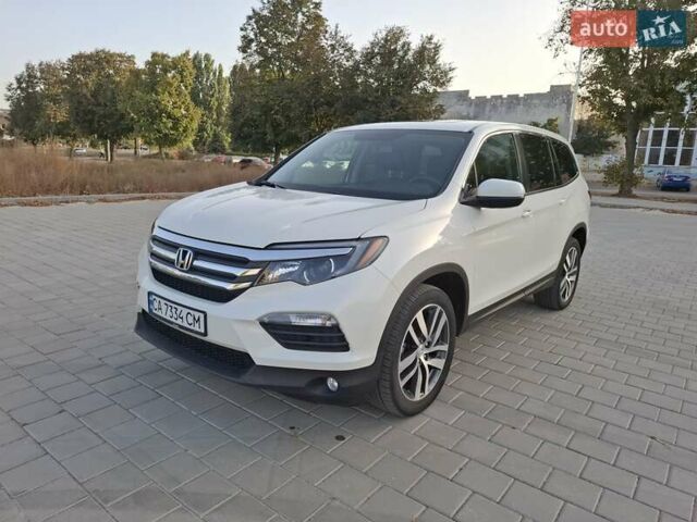 Білий Хонда Пілот, об'ємом двигуна 3.47 л та пробігом 50 тис. км за 21850 $, фото 7 на Automoto.ua