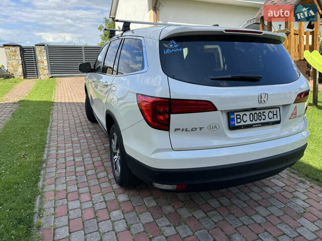 Белый Хонда Пилот, объемом двигателя 3.47 л и пробегом 86 тыс. км за 23600 $, фото 5 на Automoto.ua