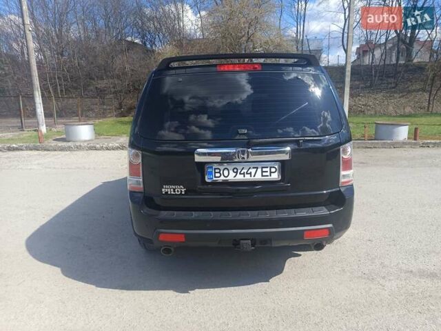 Черный Хонда Пилот, объемом двигателя 3.47 л и пробегом 260 тыс. км за 9000 $, фото 4 на Automoto.ua