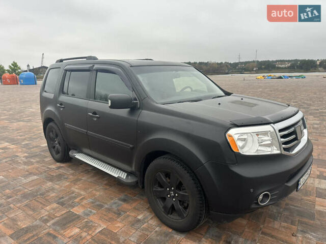 Черный Хонда Пилот, объемом двигателя 3.47 л и пробегом 210 тыс. км за 12500 $, фото 2 на Automoto.ua