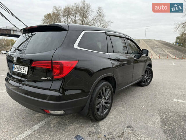 Черный Хонда Пилот, объемом двигателя 3.47 л и пробегом 162 тыс. км за 22000 $, фото 4 на Automoto.ua