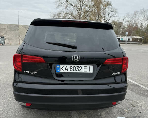 Черный Хонда Пилот, объемом двигателя 3.47 л и пробегом 162 тыс. км за 22000 $, фото 6 на Automoto.ua