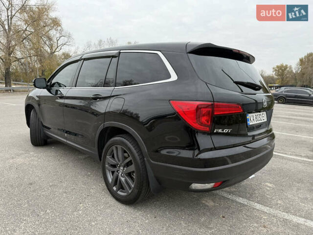 Черный Хонда Пилот, объемом двигателя 3.47 л и пробегом 162 тыс. км за 22000 $, фото 5 на Automoto.ua
