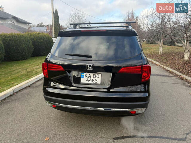 Черный Хонда Пилот, объемом двигателя 3.47 л и пробегом 260 тыс. км за 25900 $, фото 2 на Automoto.ua