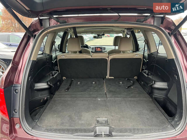 Красный Хонда Пилот, объемом двигателя 3.47 л и пробегом 179 тыс. км за 19999 $, фото 19 на Automoto.ua