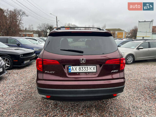 Красный Хонда Пилот, объемом двигателя 3.47 л и пробегом 179 тыс. км за 19999 $, фото 5 на Automoto.ua