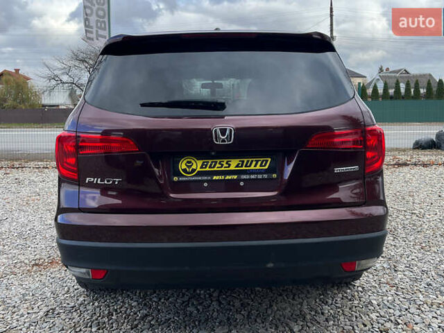 Красный Хонда Пилот, объемом двигателя 3.47 л и пробегом 246 тыс. км за 17300 $, фото 5 на Automoto.ua