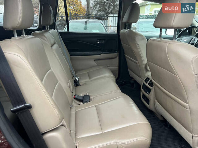 Красный Хонда Пилот, объемом двигателя 3.47 л и пробегом 179 тыс. км за 19999 $, фото 17 на Automoto.ua