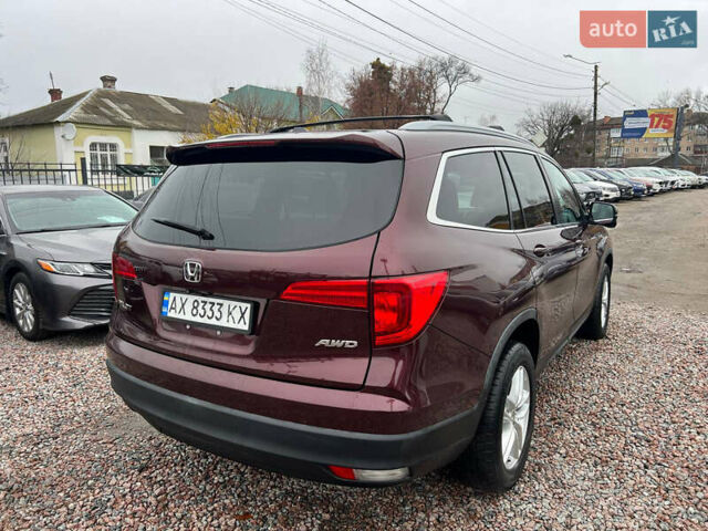 Красный Хонда Пилот, объемом двигателя 3.47 л и пробегом 179 тыс. км за 19999 $, фото 7 на Automoto.ua