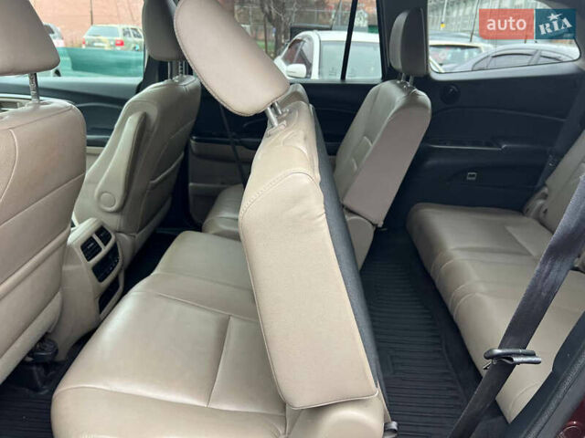 Красный Хонда Пилот, объемом двигателя 3.47 л и пробегом 179 тыс. км за 19999 $, фото 13 на Automoto.ua