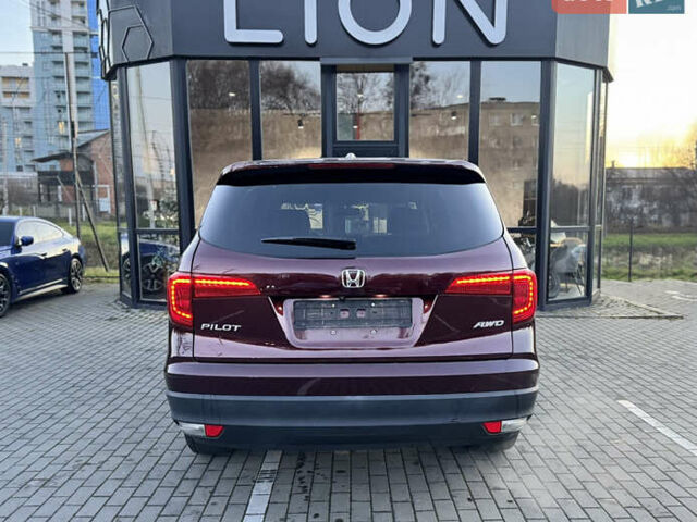 Красный Хонда Пилот, объемом двигателя 3.47 л и пробегом 138 тыс. км за 18899 $, фото 7 на Automoto.ua