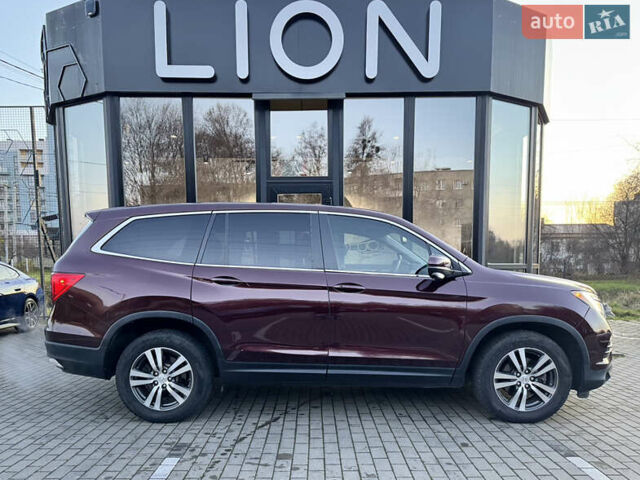 Красный Хонда Пилот, объемом двигателя 3.47 л и пробегом 138 тыс. км за 18899 $, фото 3 на Automoto.ua