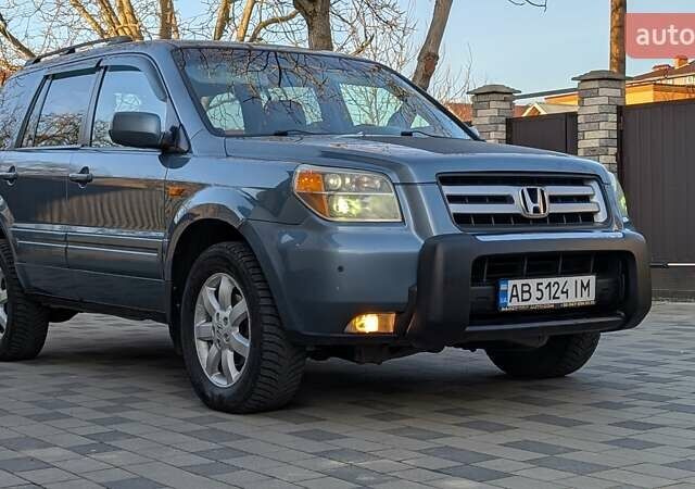 Серый Хонда Пилот, объемом двигателя 3.47 л и пробегом 290 тыс. км за 7300 $, фото 5 на Automoto.ua