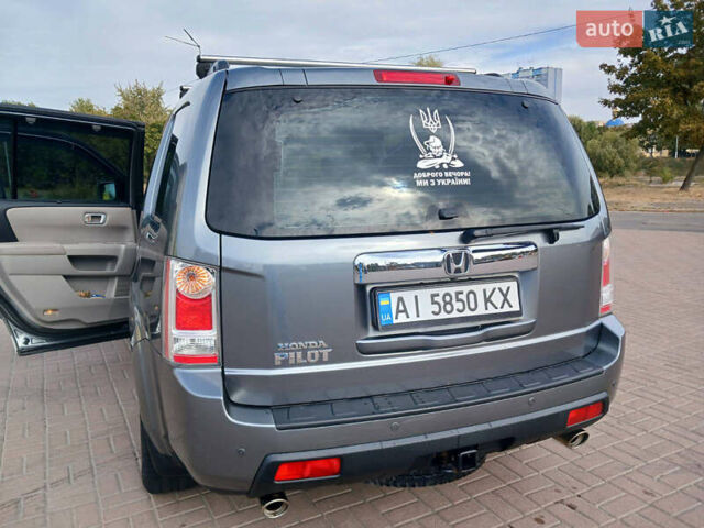 Серый Хонда Пилот, объемом двигателя 3.5 л и пробегом 200 тыс. км за 11000 $, фото 11 на Automoto.ua