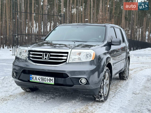 Сірий Хонда Пілот, об'ємом двигуна 3.5 л та пробігом 218 тис. км за 12500 $, фото 18 на Automoto.ua