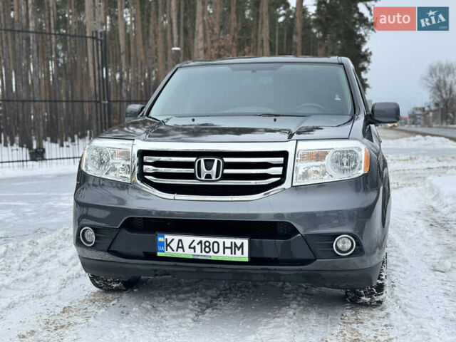 Сірий Хонда Пілот, об'ємом двигуна 3.5 л та пробігом 218 тис. км за 12500 $, фото 19 на Automoto.ua