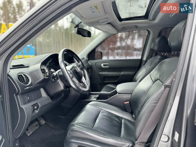 Сірий Хонда Пілот, об'ємом двигуна 3.5 л та пробігом 218 тис. км за 12500 $, фото 10 на Automoto.ua