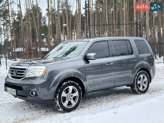 Сірий Хонда Пілот, об'ємом двигуна 3.5 л та пробігом 218 тис. км за 12500 $, фото 6 на Automoto.ua